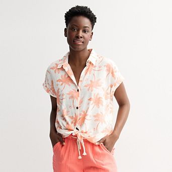 Women's Sonoma Goods For Life® Camp Shirt