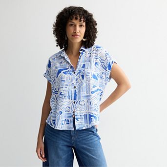 Petite Sonoma Goods For Life® Camp Shirt