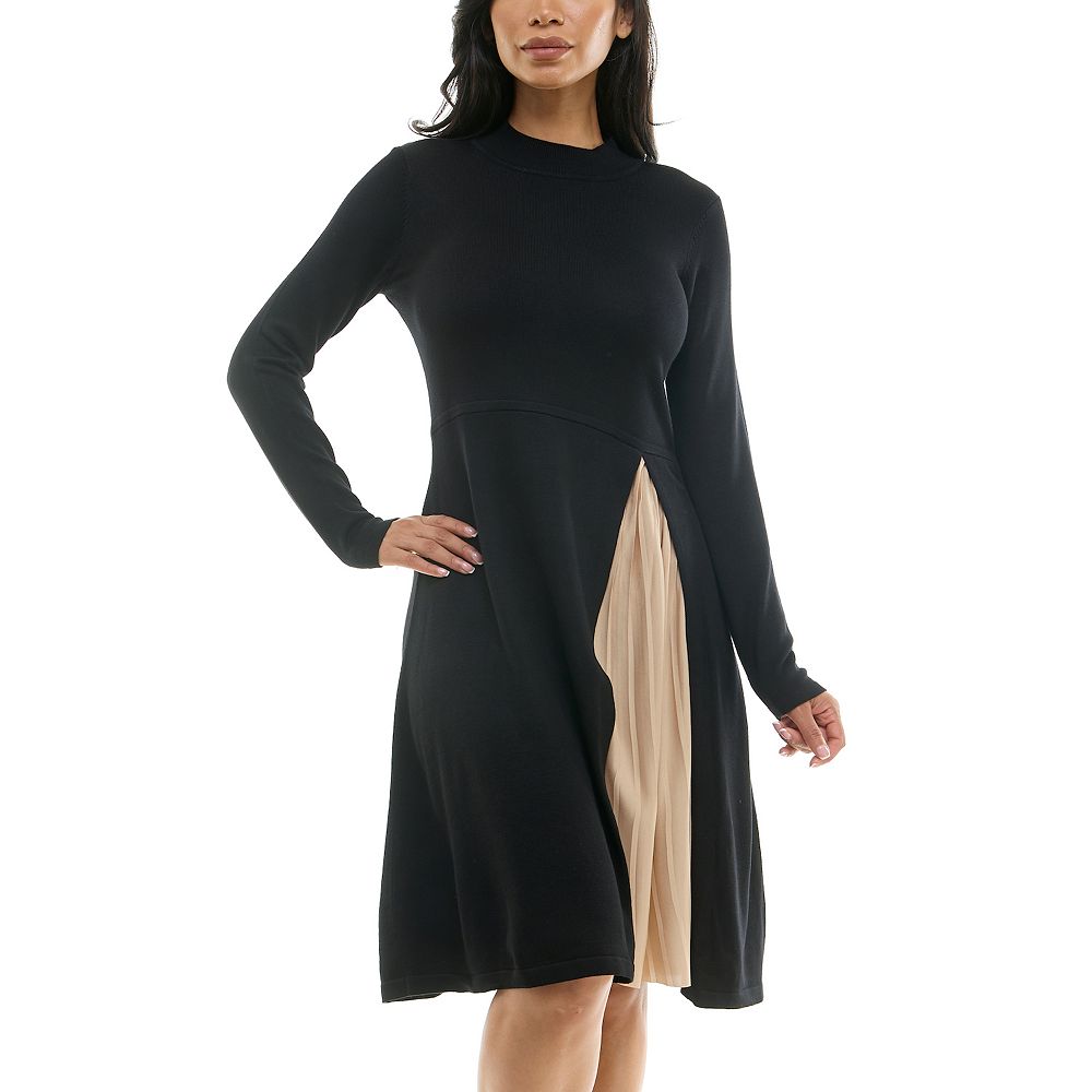 ワンピース Leo hoodie set dress black ZIPHD5124-BLK-lifestyle_grande