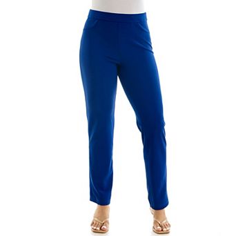 Women's Nina Leonard High Tech Crepe Ankle Pants