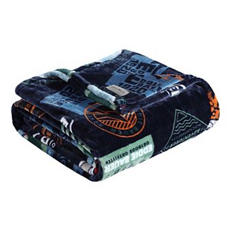Eddie Bauer Stamps Blue Blanket