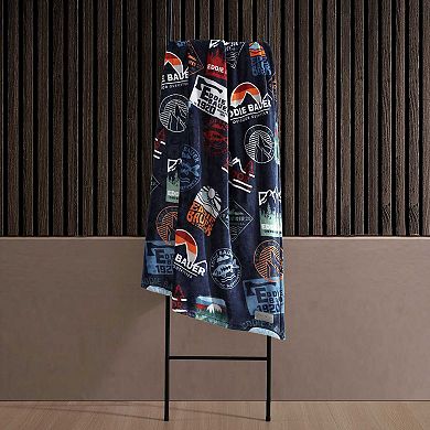 Eddie Bauer Stamps Blue Blanket