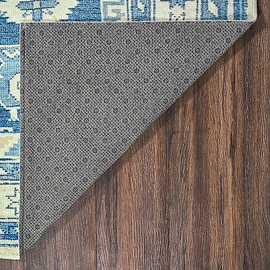 My Magic Carpet Saraz Blue Washable Rug