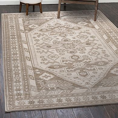 My Magic Carpet Saraz Grey Silver Washable Rug