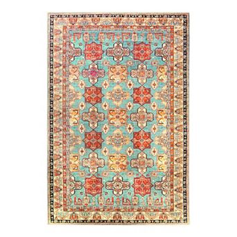 My Magic Carpet Ottoman Turquoise Rug