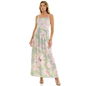 Juniors' As U Wish Squareneck Cami Maxi Dress