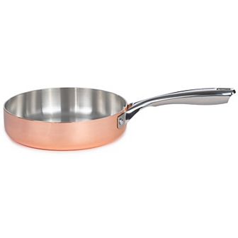 BergHOFF Vintage Tri-Ply Copper 9.5" Polished Deep Skillet