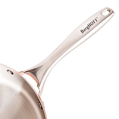 BergHOFF Vintage Tri-Ply Copper 9.5" Polished Deep Skillet