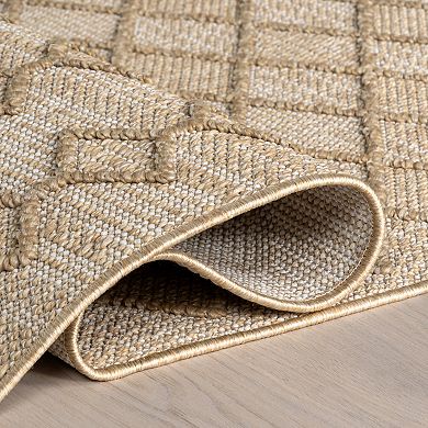 nuLOOM Malina Geometric Indoor/Outdoor Area Rug