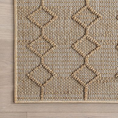 nuLOOM Malina Geometric Indoor/Outdoor Area Rug