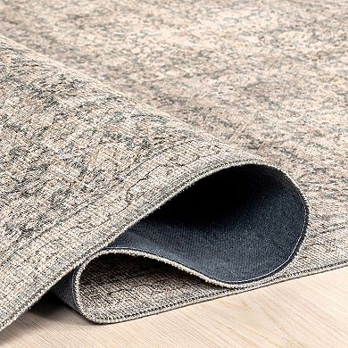 nuLOOM Hillstone Collection Traditional Vintage Medallion Area Rug