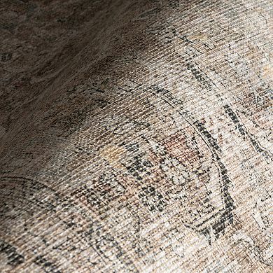 nuLOOM Hillstone Collection Traditional Vintage Medallion Area Rug