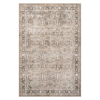 nuLOOM Hillstone Collection Traditional Vintage Medallion Area Rug