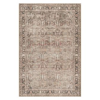 nuLOOM Hillstone Collection Traditional Vintage Medallion Area Rug