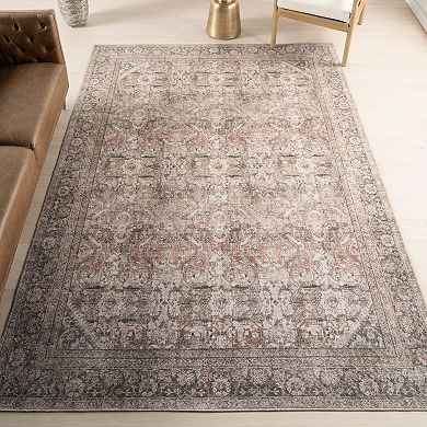 nuLOOM Hillstone Collection Traditional Vintage Medallion Area Rug