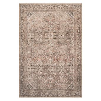 nuLOOM Hillstone Collection Traditional Vintage Medallion Area Rug