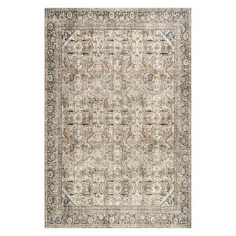 nuLOOM Hillstone Collection Traditional Vintage Medallion Area Rug
