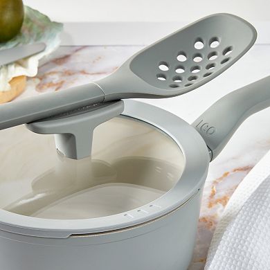 BergHOFF Balance Nonstick Ceramic Saucepan with Glass Lid