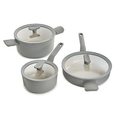 BergHOFF Balance Nonstick Ceramic Saucepan with Glass Lid