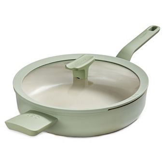 BergHOFF Balance Nonstick Ceramic Long Handle Sauté Pan with Glass Lid