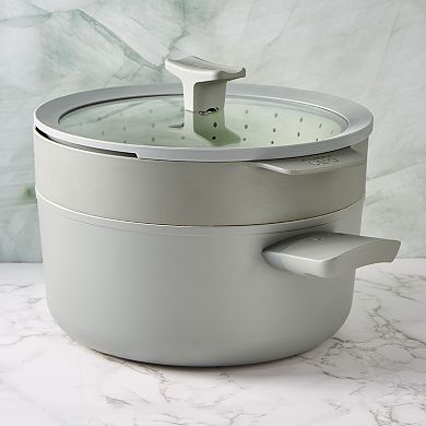 BergHOFF Balance Nonstick Ceramic Sauté Pan with Glass Lid