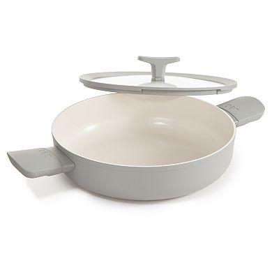 BergHOFF Balance Nonstick Ceramic Sauté Pan with Glass Lid