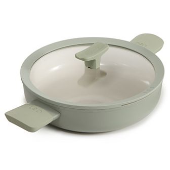 BergHOFF Balance Nonstick Ceramic Sauté Pan with Glass Lid