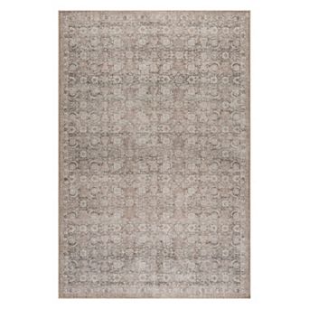nuLOOM Hillstone Collection Traditional Vintage Medallion Area Rug