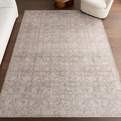 nuLOOM Hillstone Collection Traditional Vintage Medallion Area Rug
