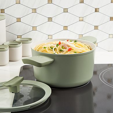 BergHOFF Balance 3.3-qt. Nonstick Ceramic Stockpot with Glass Lid