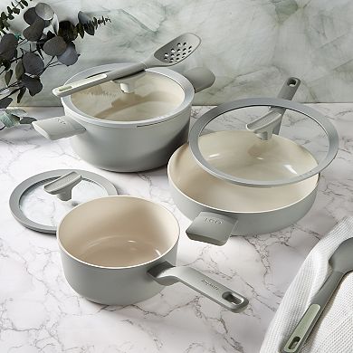 BergHOFF Balance 4.6-qt. Nonstick Ceramic Stockpot with Glass Lid