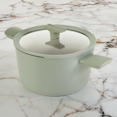 BergHOFF Balance 5.8-qt. Nonstick Ceramic Stockpot with Glass Lid