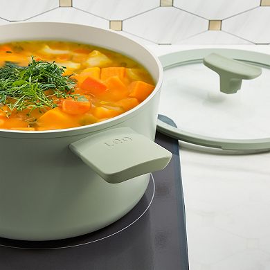 BergHOFF Balance 5.8-qt. Nonstick Ceramic Stockpot with Glass Lid