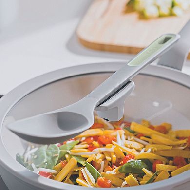 BergHOFF Balance Nonstick 11-in. 6.5qt. Recycled Aluminum Ceramic Stockpot and Glass Lid