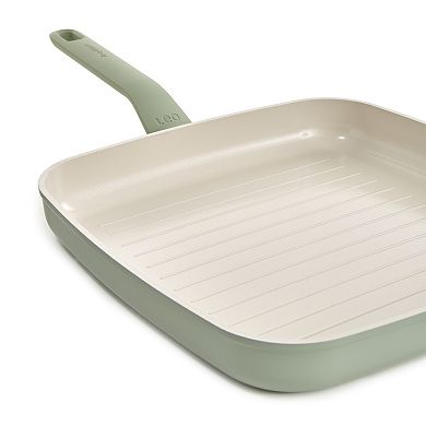 BergHOFF Balance Nonstick Recycled Aluminum Ceramic 11-in. Grill Pan