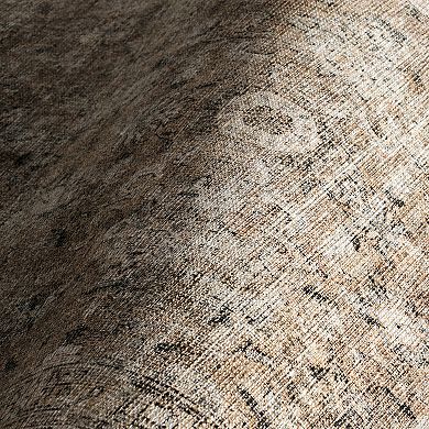 nuLOOM Hillstone Collection Traditional Vintage Medallion Area Rug