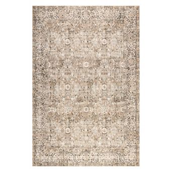 nuLOOM Hillstone Collection Traditional Vintage Medallion Area Rug
