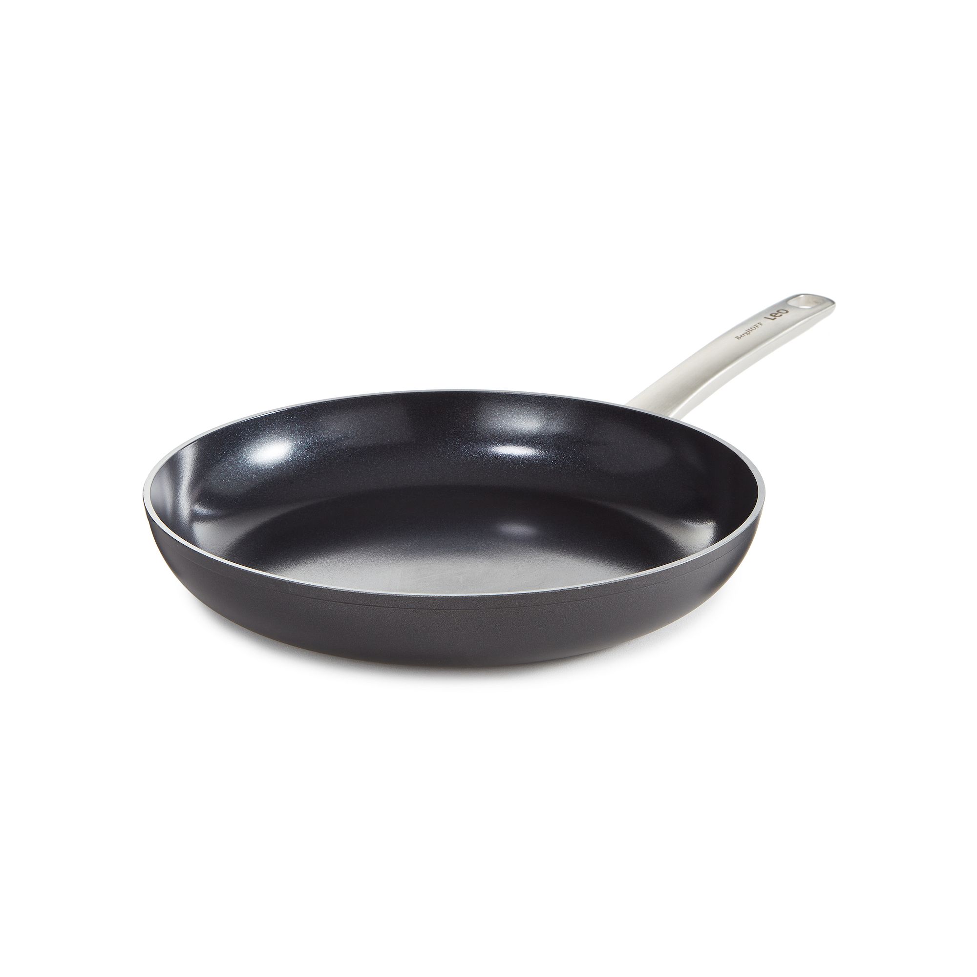 BergHOFF Leo Graphite Nonstick Recycled Ceramic Frying Pan, Black