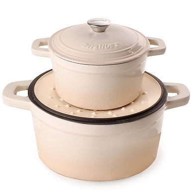 BergHOFF Neo Cast Iron 7-qt. Round Dutch Oven & Lid