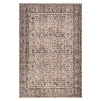 nuLOOM Hillstone Collection Traditional Vintage Medallion Area Rug