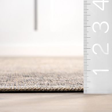 nuLOOM Hillstone Collection Traditional Vintage Medallion Area Rug