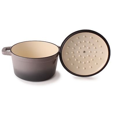 BergHOFF 8-in. Neo Cast Iron 3-qt. Round Dutch Oven with Lid
