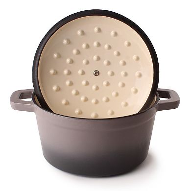 BergHOFF 8-in. Neo Cast Iron 3-qt. Round Dutch Oven with Lid