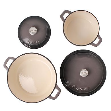 BergHOFF 8-in. Neo Cast Iron 3-qt. Round Dutch Oven with Lid
