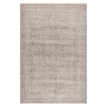 nuLOOM Hillstone Collection Traditional Vintage Medallion Area Rug
