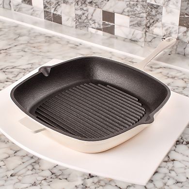 BergHOFF Neo 11-in. Cast Iron Square Grill Pan