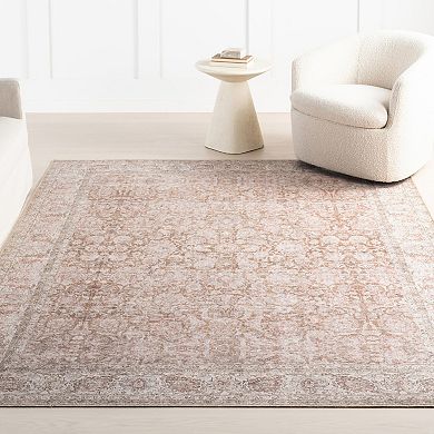 nuLOOM Hillstone Collection Traditional Vintage Medallion Area Rug