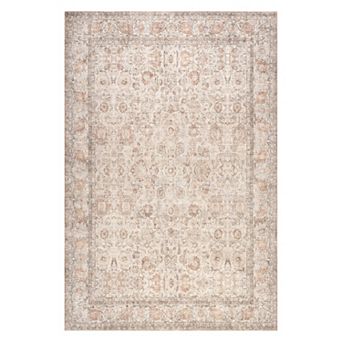 nuLOOM Hillstone Collection Traditional Vintage Medallion Area Rug