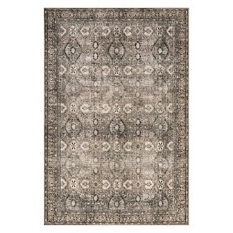 nuLOOM Hillstone Collection Traditional Vintage Medallion Area Rug