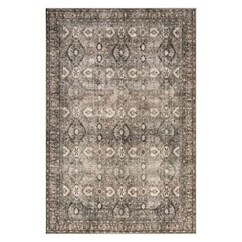 nuLOOM Hillstone Collection Traditional Vintage Medallion Area Rug